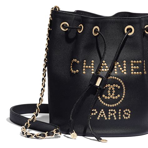 chanel drawstring bag small|large drawstring bag chanel.